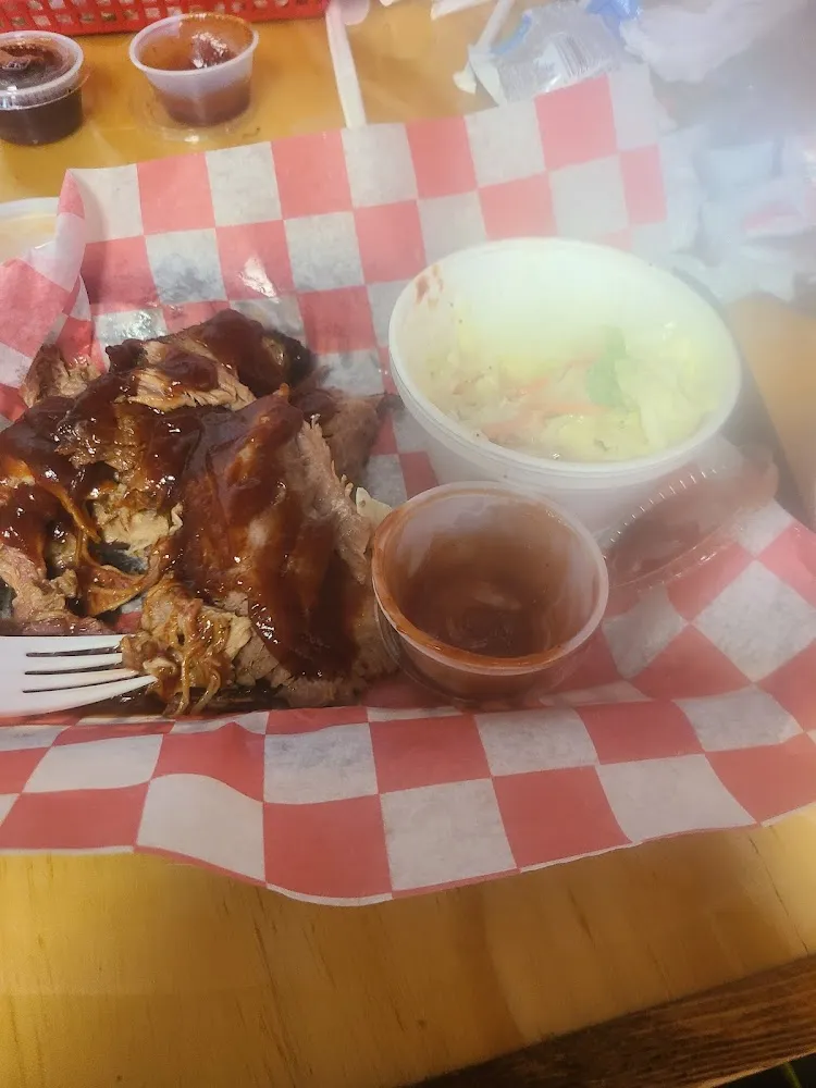Brisket and Pulled Pork
