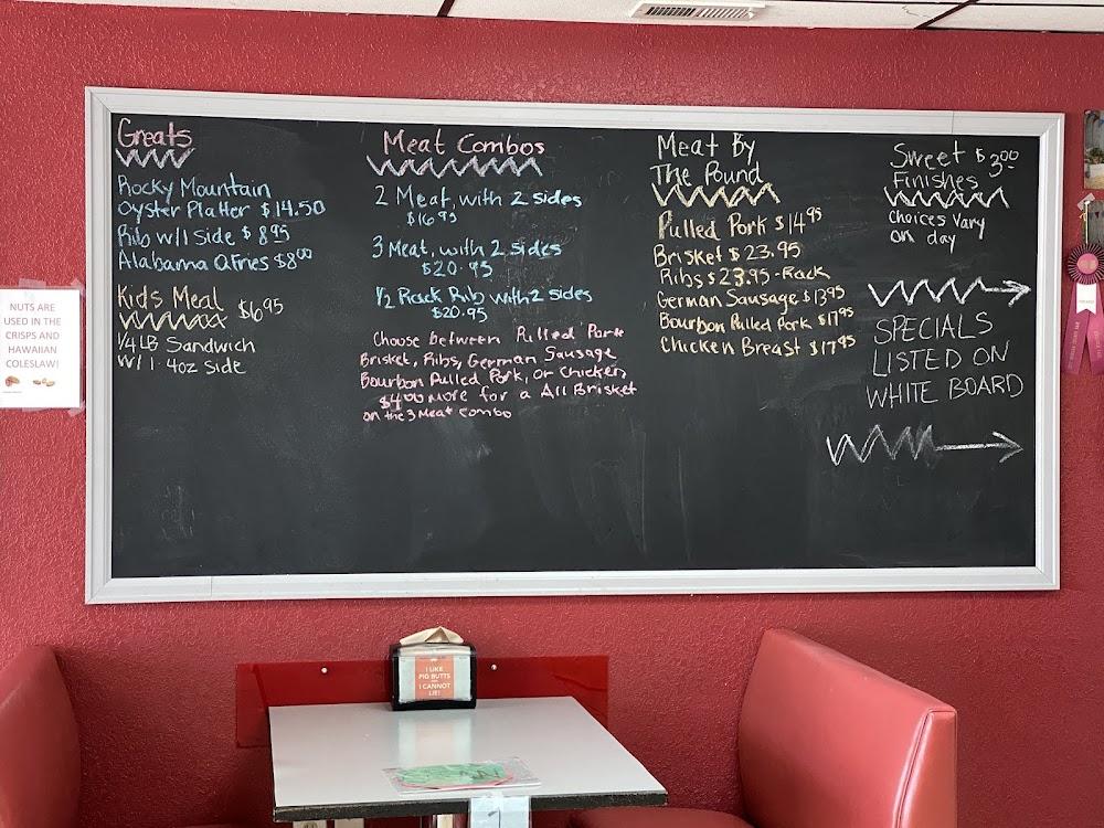 All About The Smoke BBQ Menu image 2