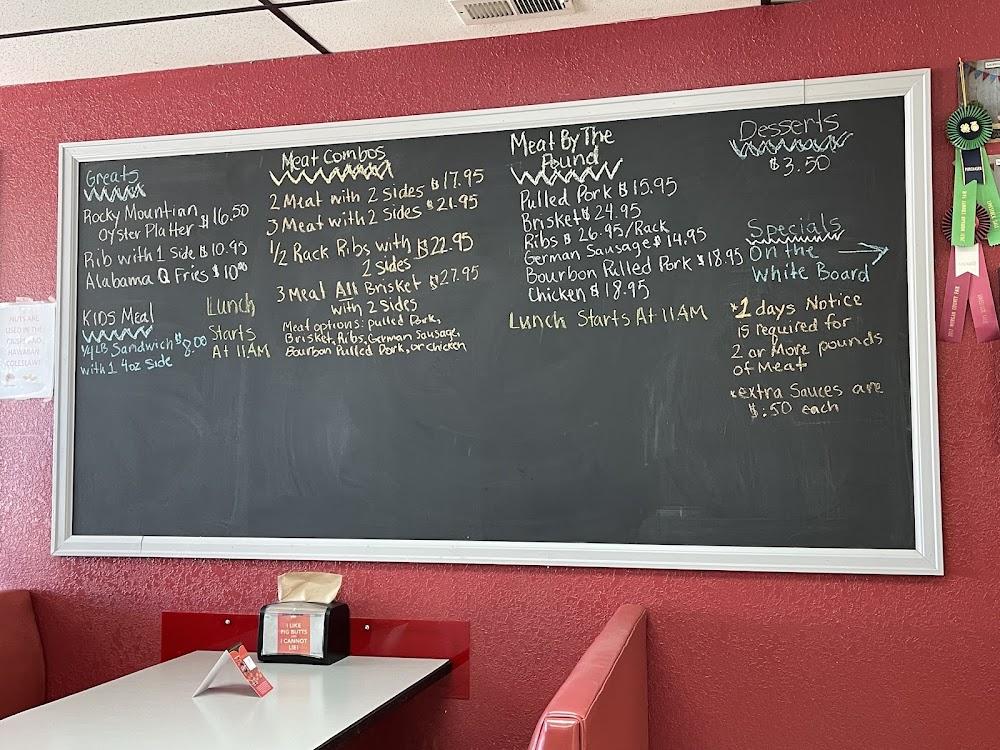 All About The Smoke BBQ Menu image 4